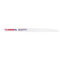 LENOX BI-METAL Reciprocating Saw Blades TPI 10/14, L x W x T (in.) 12 x 3/4 x .050