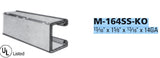 Multi-Strut Stainless Steel Channel / M-164SS