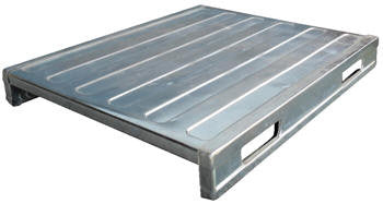 Vestil Solid Deck Steel Pallet