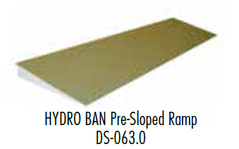 Laticrete HYDRO BAN Pre-Sloped Ramp