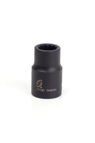 Sunex 212z 1/2-Inch Drive 3/8-Inch 12 Point Impact Socket by Sunex International