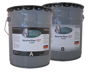 HP Spartacote- Sparta-Flex® XT™ Clear 10 Gallon Kit