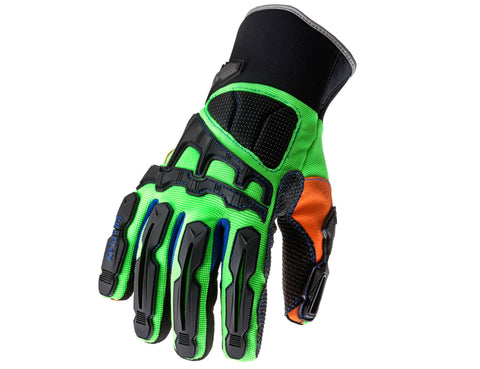 925F(X)WP S Lime Thermal WP Dorsal Impact-Reducing Gloves